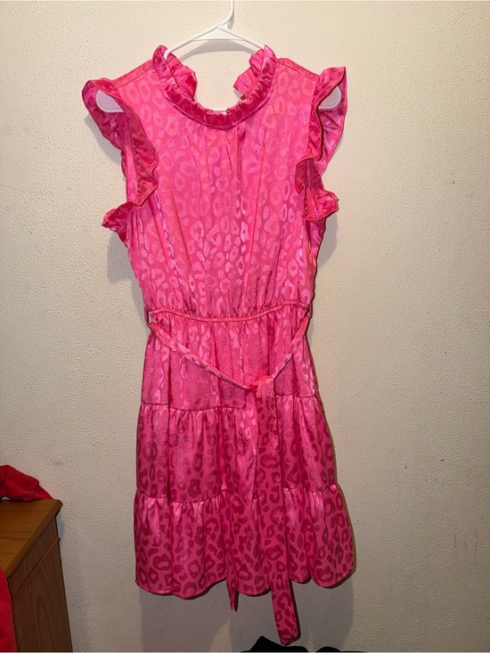 Dresses & Skirts - Pink Ruffle Tiered Dress